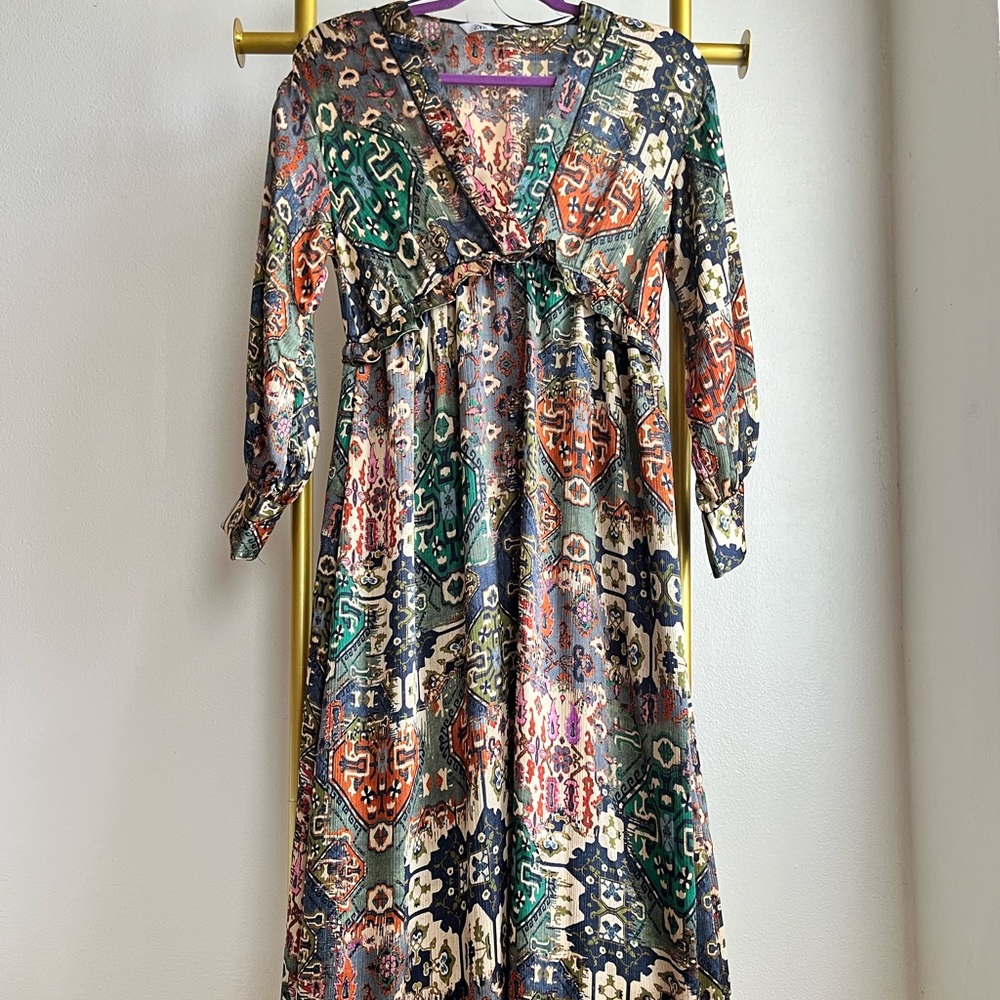 Zara long sleeve dress